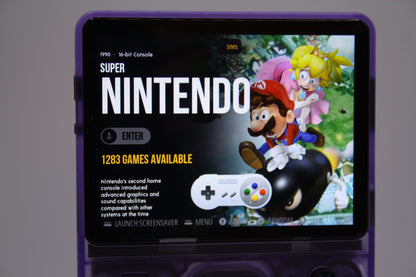 Håndholdt retro spillekonsol Super nintendo