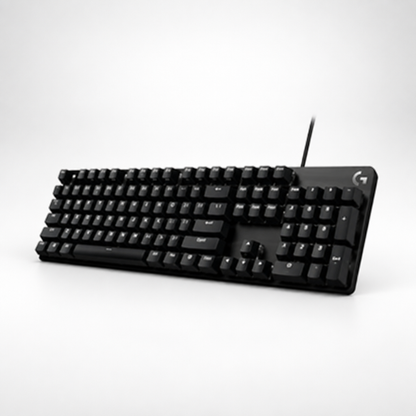 Logitech G gaming performance bundle keyboard with ergonomic design and customizable keys.